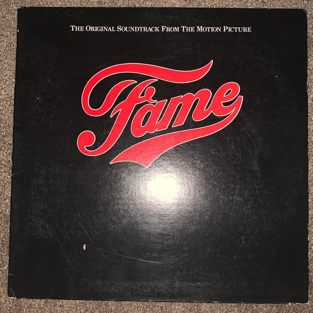 Fame The Original Soundtrack From The Motion Picture “Fame”  Vintage Vinyl Rec